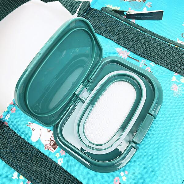 ムーミン ティッシュポケット ランチバッグ グリーン 商品画像5：キャラグッズPERFECT WORLD TOKYO