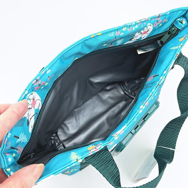 ムーミン ティッシュポケット ランチバッグ グリーン 商品画像7：キャラグッズPERFECT WORLD TOKYO