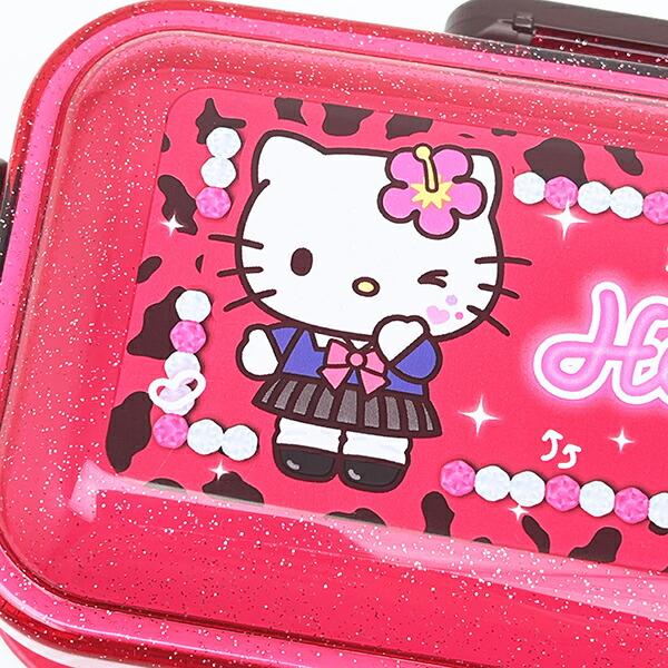 サンリオ ハローキティ 2段ふわっと弁当箱 ランチ 日本製 Sanrio 商品画像2：キャラグッズPERFECT WORLD TOKYO