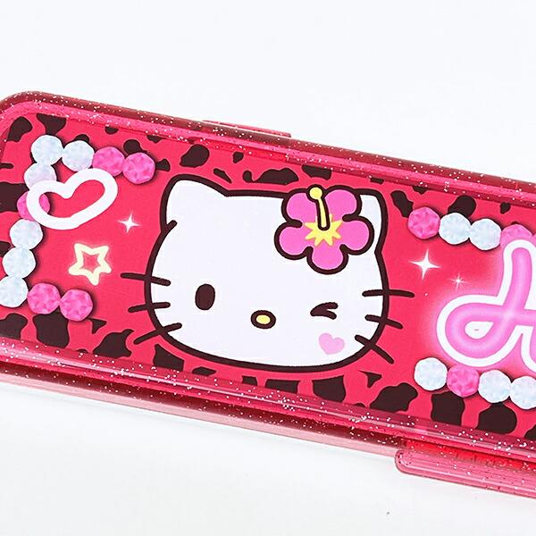 サンリオ ハローキティ 音の鳴らないコンビセット ランチ 日本製 Sanrio 商品画像2：キャラグッズPERFECT WORLD TOKYO