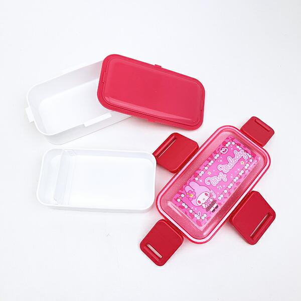 サンリオ マイメロディ 2段ふわっと弁当箱 ランチ 日本製 Sanrio 商品画像4：キャラグッズPERFECT WORLD TOKYO