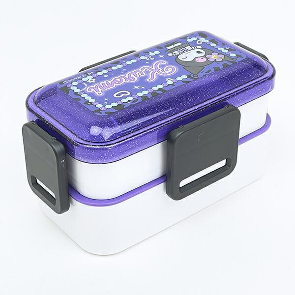 サンリオ クロミ 2段ふわっと弁当箱 ランチ 日本製 Sanrio 商品画像3：キャラグッズPERFECT WORLD TOKYO