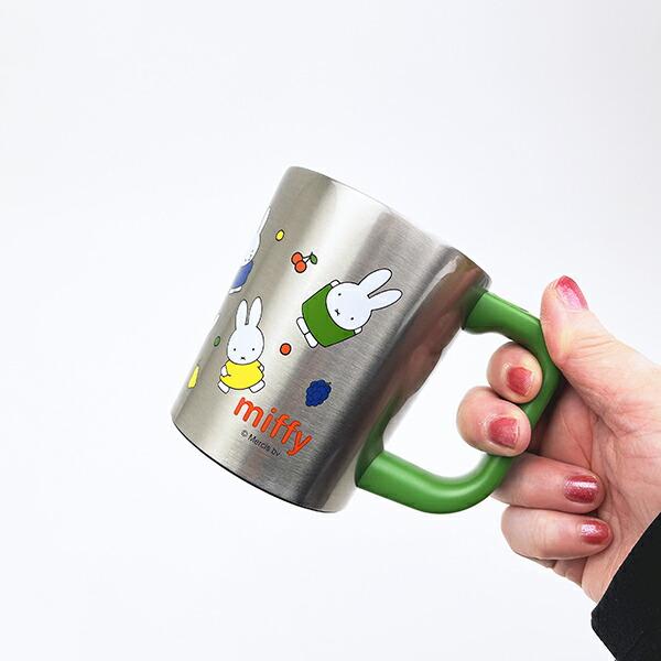 ミッフィー miffy 真空ステンレスハンドル付マグカップ コップ 商品画像6：キャラグッズPERFECT WORLD TOKYO