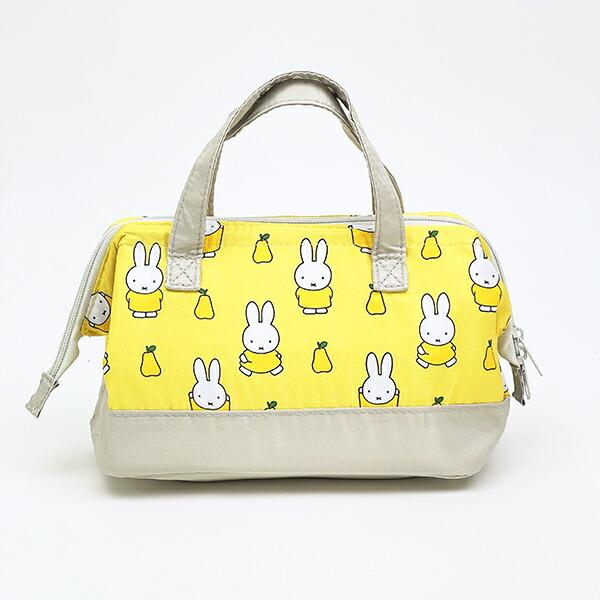 ミッフィー miffy 保冷がま口ランチバッグ(M)