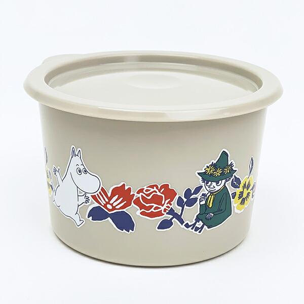 ムーミン ワンタッチシール容器(Ｓ) グレー キッチン