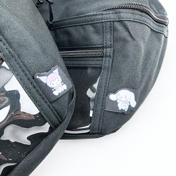 サンリオ シナモロール トラベルバッグ＆グッズボディバッグ フロントクリアポケット 旅行 シナモン Sanrio 商品画像9：キャラグッズPERFECT WORLD TOKYO