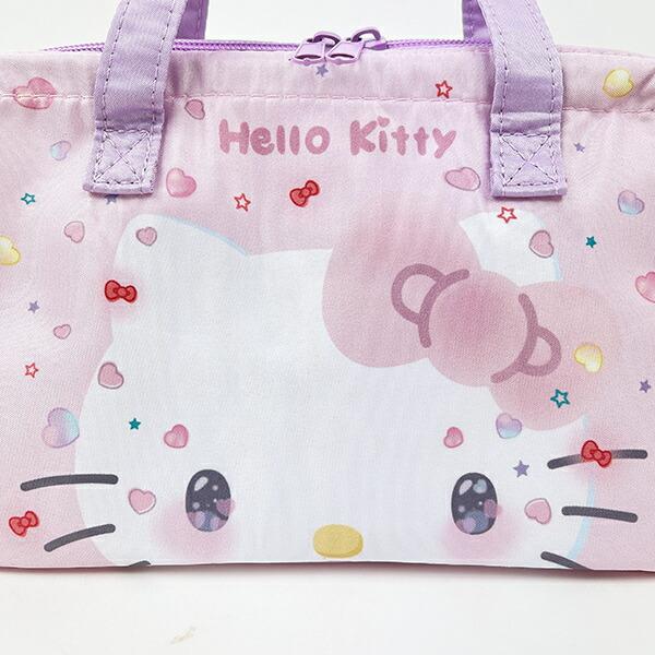 サンリオ ハローキティ 50th がま口型ランチバッグ ランチ  Sanrio 商品画像2：キャラグッズPERFECT WORLD TOKYO