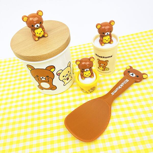 リラックマ マスコット付き ソルトケース キッチン 商品画像8：キャラグッズPERFECT WORLD TOKYO