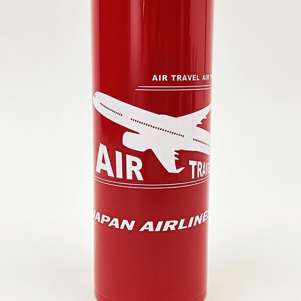JAL(JAPAN AIRLINES) ワンタッチマグボトル (レッド) ランチ 水筒 日本航空 商品画像2：キャラグッズPERFECT WORLD TOKYO