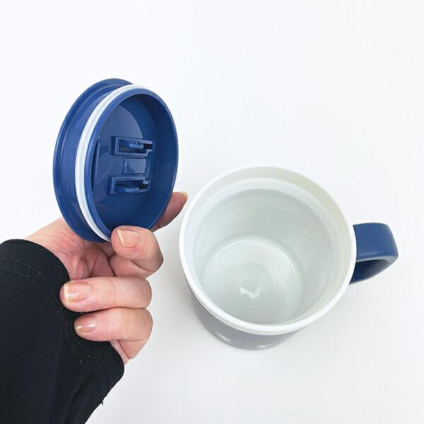 スヌーピー インナーカップ付きステンレンマグカップ コップ ランチ SNOOPY 商品画像6：キャラグッズPERFECT WORLD TOKYO