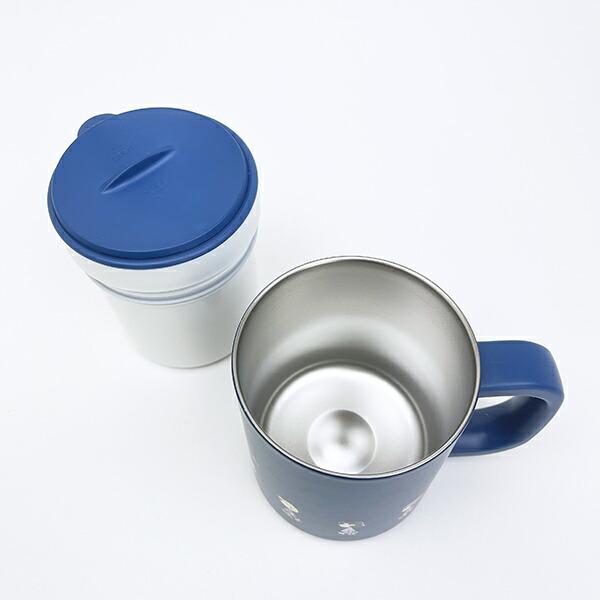 スヌーピー インナーカップ付きステンレンマグカップ コップ ランチ SNOOPY 商品画像7：キャラグッズPERFECT WORLD TOKYO