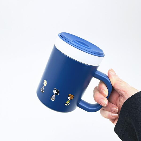 スヌーピー インナーカップ付きステンレンマグカップ コップ ランチ SNOOPY 商品画像8：キャラグッズPERFECT WORLD TOKYO