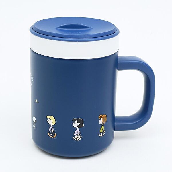スヌーピー インナーカップ付きステンレンマグカップ コップ ランチ SNOOPY