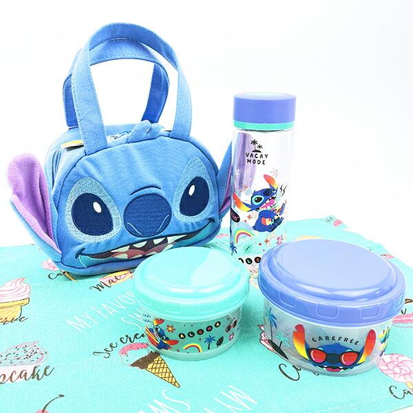 ディズニー スティッチ 抗菌ラウンド型フードコンテナ(S/M) 弁当箱 ランチ 日本製 Disney 商品画像8：キャラグッズPERFECT WORLD TOKYO