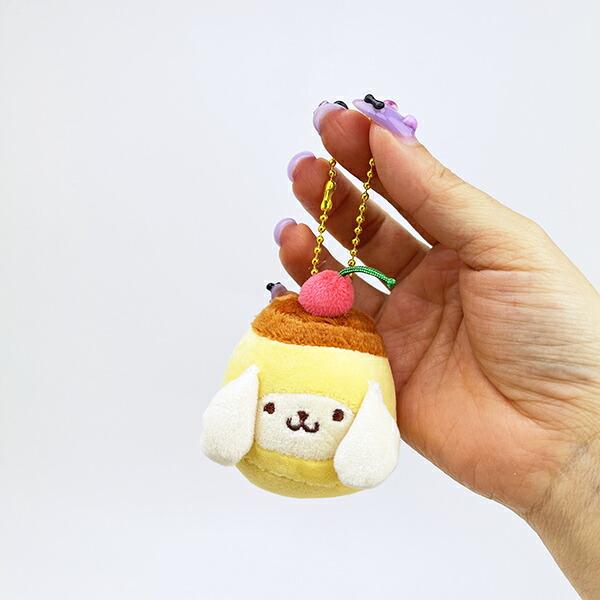 サンリオ ポムポムプリン ぬいぐるみキーホルダー なりきり食べ物  Sanrio 商品画像4：キャラグッズPERFECT WORLD TOKYO