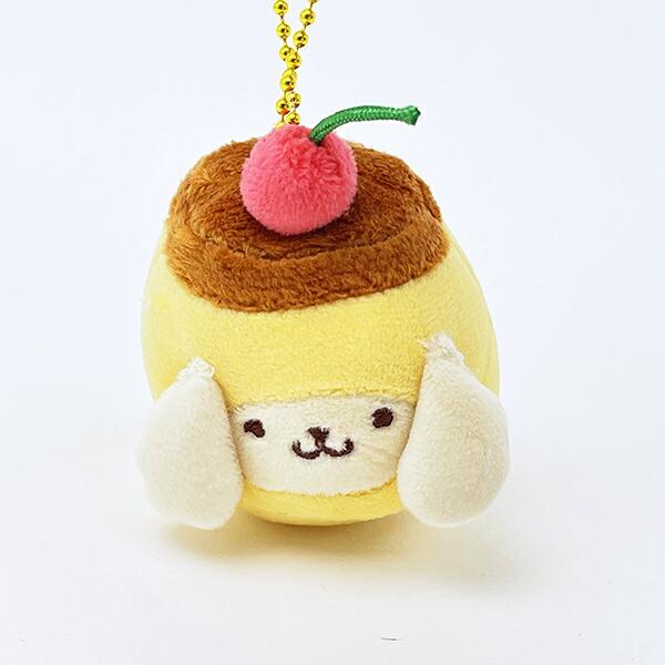 サンリオ ポムポムプリン ぬいぐるみキーホルダー なりきり食べ物  Sanrio