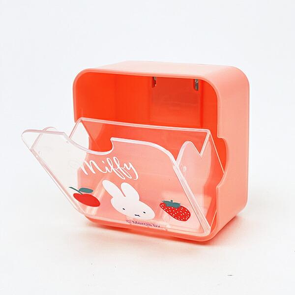 ミッフィー miffy マグネット式スイング 小物ポケット ランチ ピンク 商品画像4：キャラグッズPERFECT WORLD TOKYO