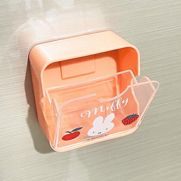ミッフィー miffy マグネット式スイング 小物ポケット ランチ ピンク 商品画像5：キャラグッズPERFECT WORLD TOKYO