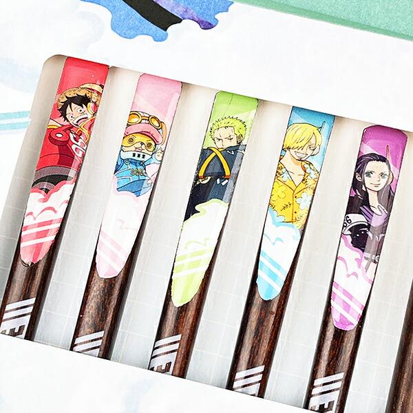 ワンピース 天削り箸10本セット 食器 商品画像2：キャラグッズPERFECT WORLD TOKYO