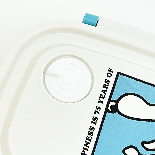 スヌーピー 75ｔｈ ラク軽弁当箱(M) 日本製 ランチ SNOOPY 商品画像3：キャラグッズPERFECT WORLD TOKYO