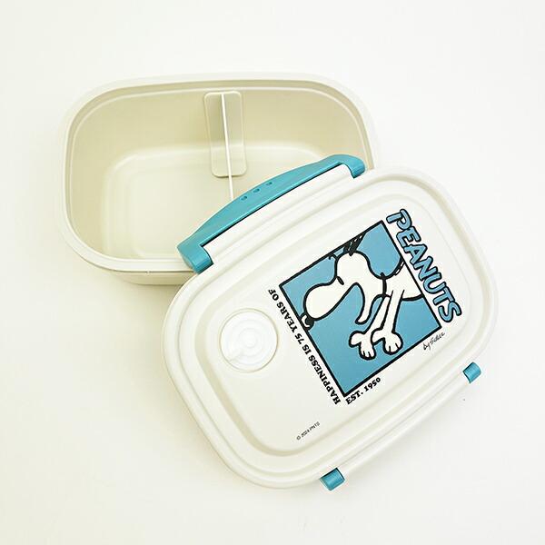 スヌーピー 75ｔｈ ラク軽弁当箱(M) 日本製 ランチ SNOOPY 商品画像4：キャラグッズPERFECT WORLD TOKYO