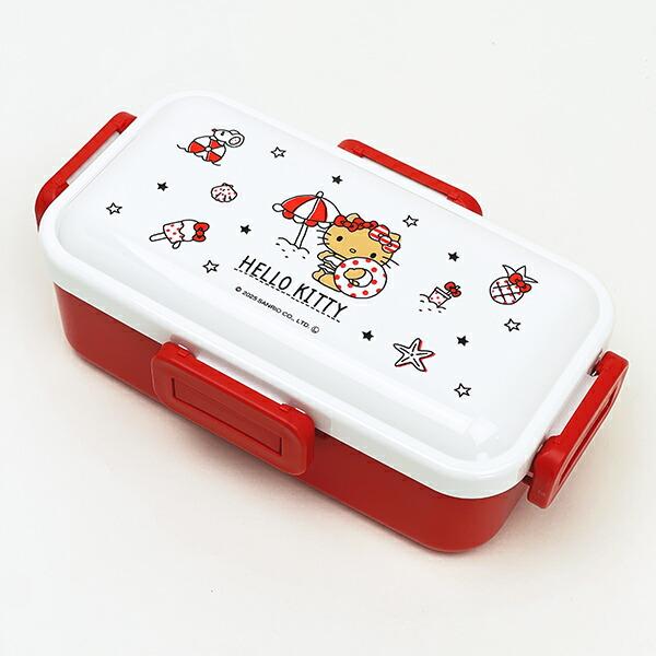 サンリオ 日焼け キティ ふわっと弁当箱 ランチ 日本製 Sanrio 商品画像3：キャラグッズPERFECT WORLD TOKYO