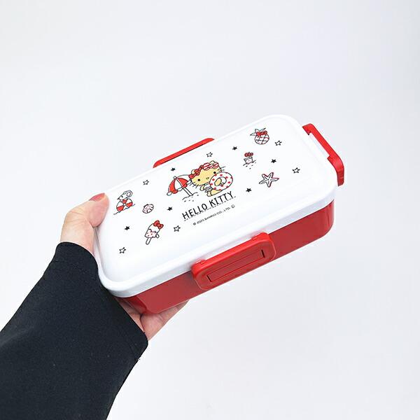 サンリオ 日焼け キティ ふわっと弁当箱 ランチ 日本製 Sanrio 商品画像6：キャラグッズPERFECT WORLD TOKYO