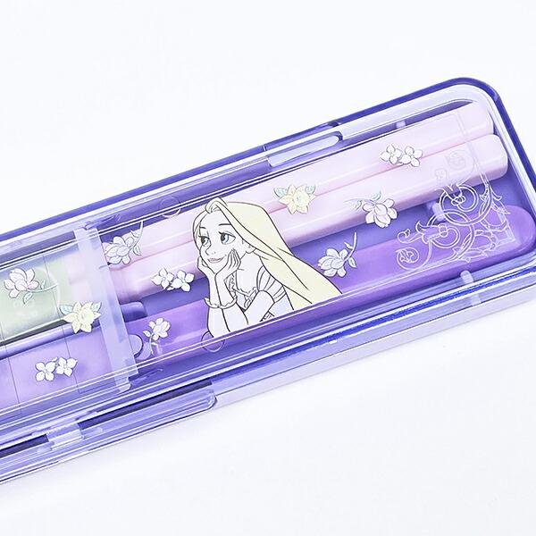 ディズニー プリンセス ラプンツェル 抗菌音の鳴らないコンビセット フラワー ランチ 日本製 Disney 商品画像2：キャラグッズPERFECT WORLD TOKYO