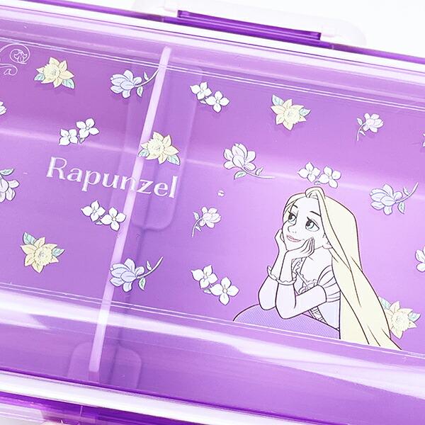 ディズニー プリンセス ラプンツェル 抗菌ふわっと弁当箱 フラワー ランチ 日本製 Disney 商品画像2：キャラグッズPERFECT WORLD TOKYO