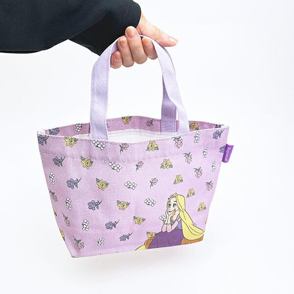 ディズニー プリンセス ラプンツェル 帆布ランチバッグ フラワー Disney 商品画像5：キャラグッズPERFECT WORLD TOKYO