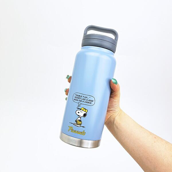 スヌーピー スクリューハンドルマグボトル(800ml) ベースボール 水筒 ランチ SNOOPY 商品画像5：キャラグッズPERFECT WORLD TOKYO