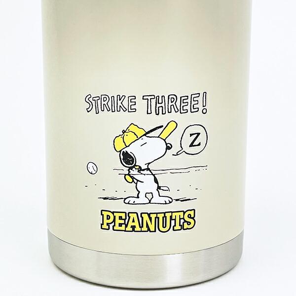 スヌーピー スクリューハンドルマグボトル(1000ml) ベースボール 水筒 ランチ SNOOPY 商品画像2：キャラグッズPERFECT WORLD TOKYO
