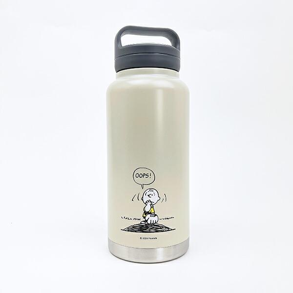スヌーピー スクリューハンドルマグボトル(1000ml) ベースボール 水筒 ランチ SNOOPY 商品画像3：キャラグッズPERFECT WORLD TOKYO