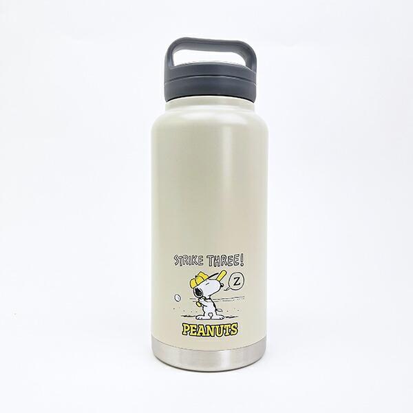 スヌーピー スクリューハンドルマグボトル(1000ml) ベースボール 水筒 ランチ･･･