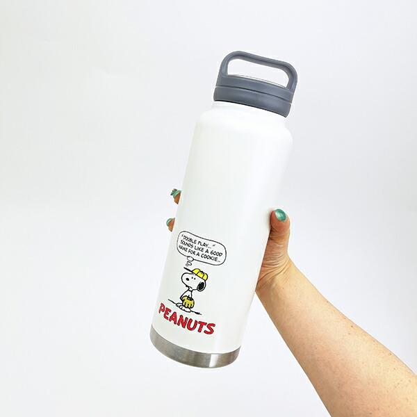 スヌーピー スクリューハンドルマグボトル(1200ml) ベースボール 水筒 ランチ SNOOPY 商品画像5：キャラグッズPERFECT WORLD TOKYO