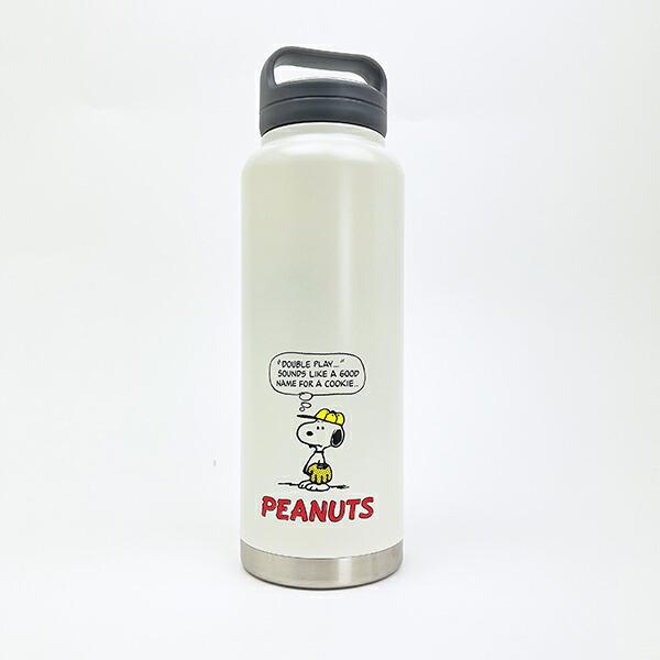 スヌーピー スクリューハンドルマグボトル(1200ml) ベースボール 水筒 ランチ･･･