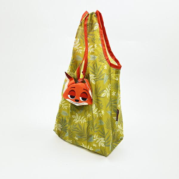 ディズニー ズートピア ニック  ぬいぐるみ お手伝い エコバッグ Disney 商品画像4：キャラグッズPERFECT WORLD TOKYO