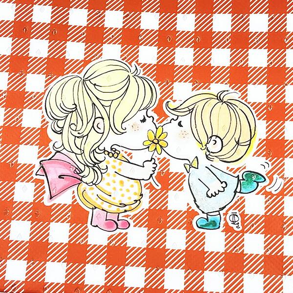 水森亜土 不繊布保冷バッグ ランチ 商品画像2：キャラグッズPERFECT WORLD TOKYO