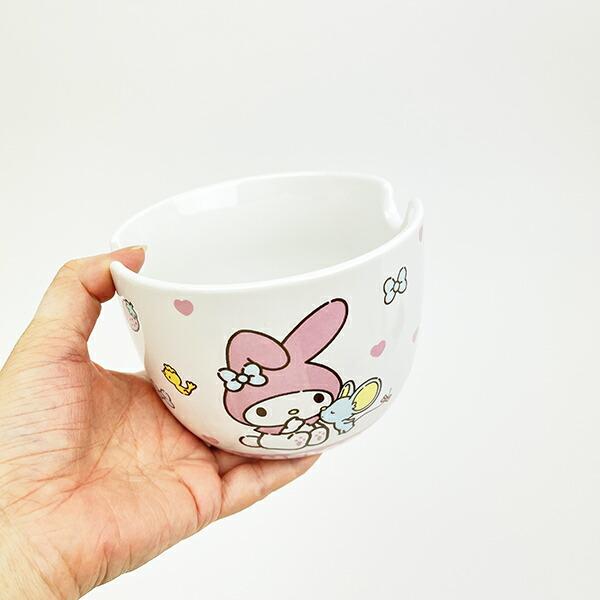 サンリオ マイメロディ 陶器製ボウル箸セット いつもいっしょのお友だちシリーズ Sanrio 商品画像8：キャラグッズPERFECT WORLD TOKYO