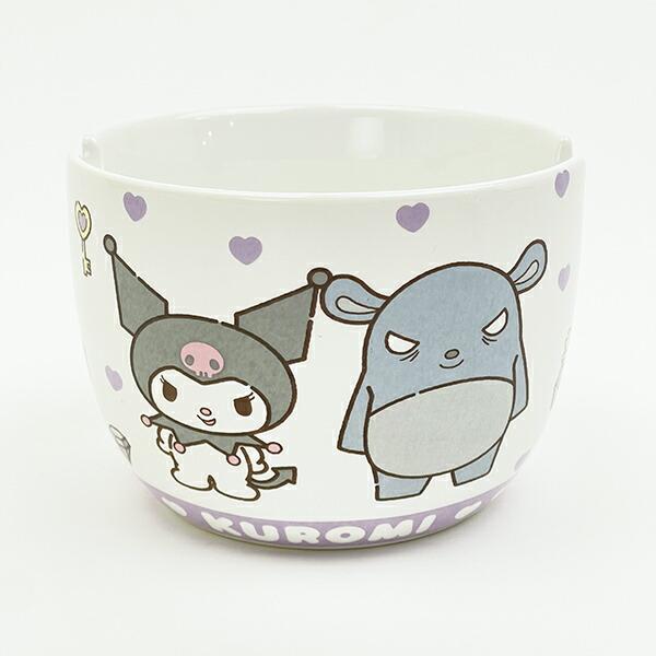 サンリオ クロミ 陶器製ボウル箸セット いつもいっしょのお友だちシリーズ Sanrio 商品画像4：キャラグッズPERFECT WORLD TOKYO