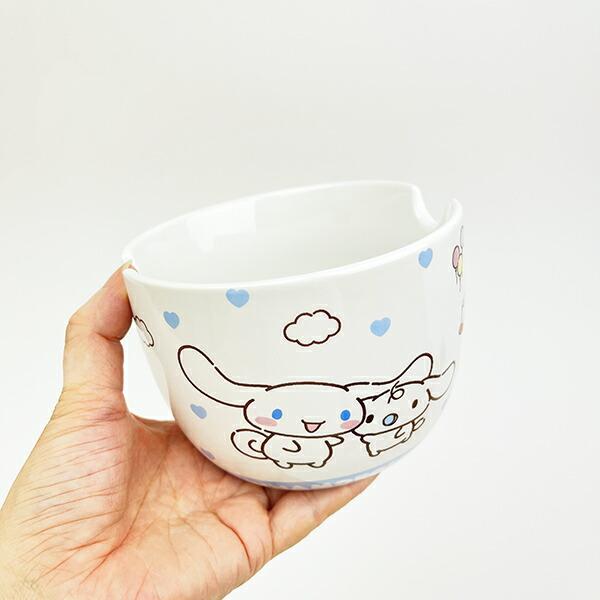 サンリオ シナモロール 陶器製ボウル箸セット いつもいっしょのお友だちシリーズ シナモン Sanrio 商品画像8：キャラグッズPERFECT WORLD TOKYO