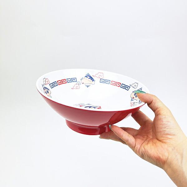 クレヨンしんちゃん メラミンラーメン鉢 お皿 食器 商品画像4：キャラグッズPERFECT WORLD TOKYO