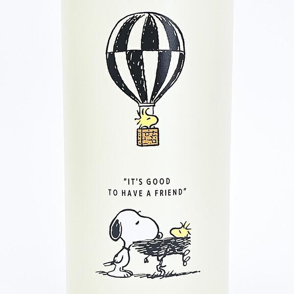スヌーピー カラビナハンドルステンレスボトル 水筒 ランチ SNOOPY 商品画像2：キャラグッズPERFECT WORLD TOKYO