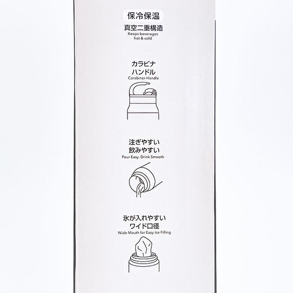 スヌーピー カラビナハンドルステンレスボトル 水筒 ランチ SNOOPY 商品画像7：キャラグッズPERFECT WORLD TOKYO