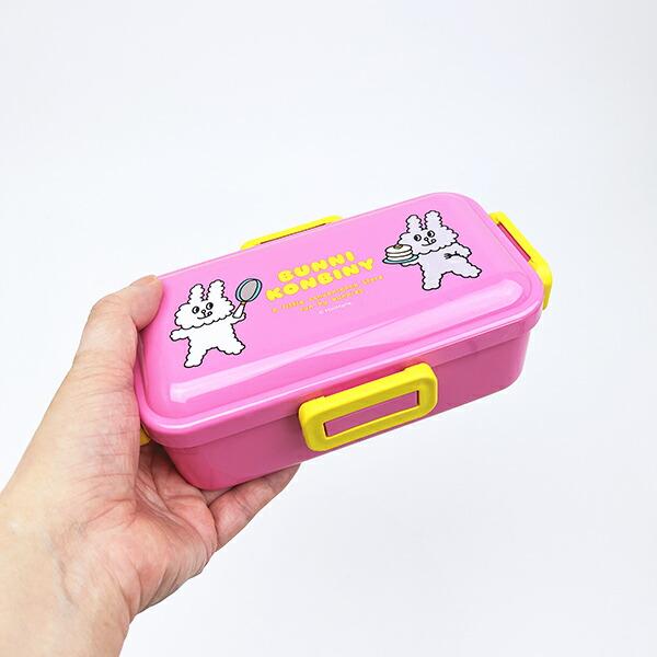 バニーコンビニ 抗菌 食洗機対応 ふわっと弁当箱 ランチ 日本製 商品画像5：キャラグッズPERFECT WORLD TOKYO
