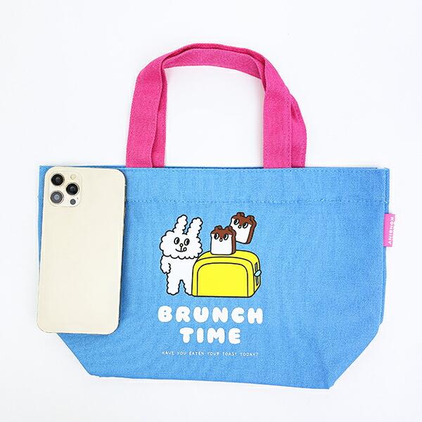 バニーコンビニ 帆布ランチトートバッグ 日本製 商品画像4:キャラグッズPERFECT WORLD TOKYO