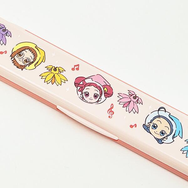 おジャ魔女どれみ 抗菌 食洗機対応 音の鳴らない 箸・箸箱セット ランチ 日本製 商品画像3：キャラグッズPERFECT WORLD TOKYO