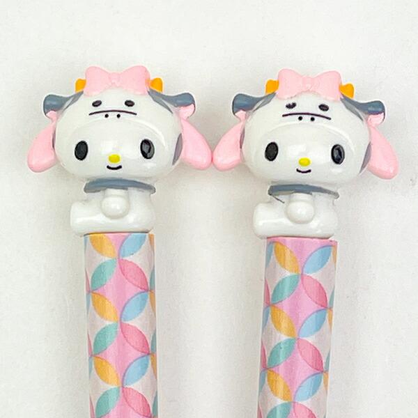 サンリオ マイメロディ 『丑』 マスコット付き 箸・箸置き 干支シリーズ Sanrio 商品画像2：キャラグッズPERFECT WORLD TOKYO