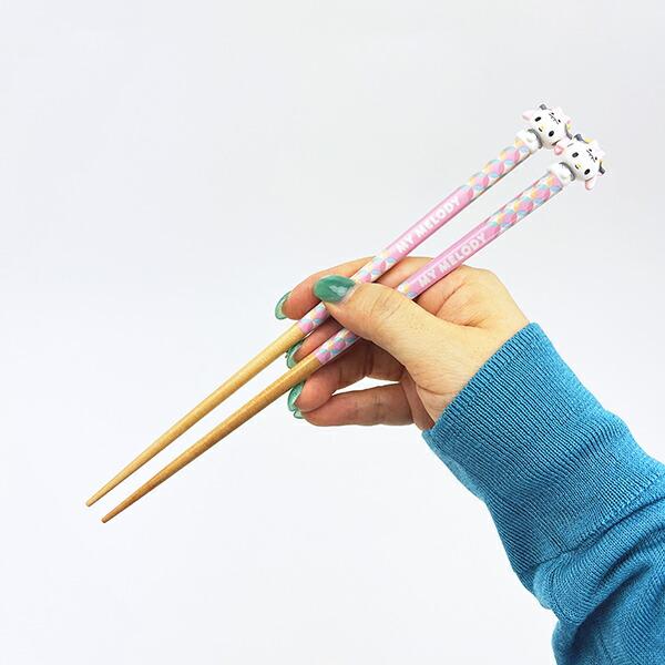 サンリオ マイメロディ 『丑』 マスコット付き 箸・箸置き 干支シリーズ Sanrio 商品画像6：キャラグッズPERFECT WORLD TOKYO