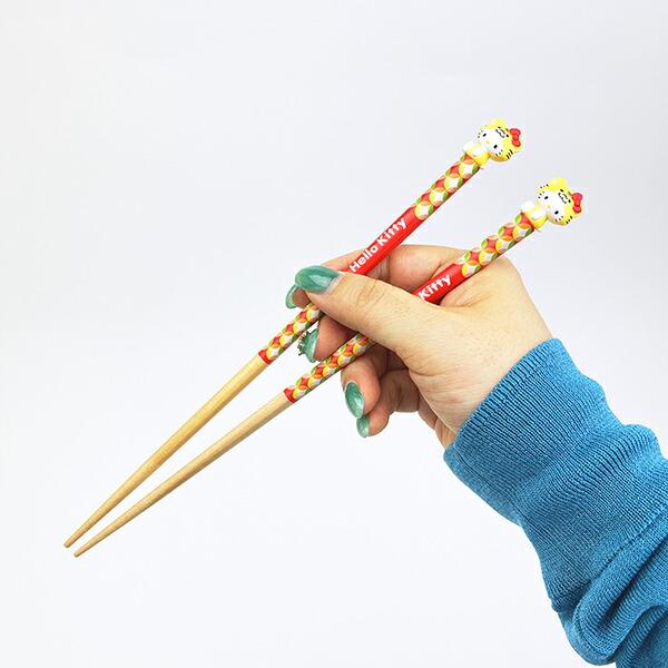 サンリオ ハローキティ 『寅』 マスコット付き 箸・箸置き 干支シリーズ Sanrio 商品画像6：キャラグッズPERFECT WORLD TOKYO